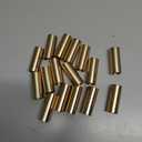Dunzy 16 Pcs Trailer Leaf Spring Bushing Kit Brass Shackle Bushings for Trailer Axle Replacement Double Eye Springs ID 9/16 Od 11/16 Heavy-Duty Construction Bronze