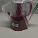 Moss & Stone 3 Cup Mini Food Processor, Strong Vegetable Chopper for Dicing, Chopping, Mincing, & Puree 300 Watts Mini Chopper With 2 Speeds, Perfect Baby Food Processor Red