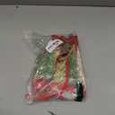 AVOIN colorlife Christmas Star Snowflake Red Christmas Tree Skirt 36 Inch, Fir Pine Spruce Winter Holiday Tree Mat Decoration