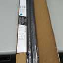BlastHome Non-Adjustable Luxury Curtain Rods for Windows, 1  Rod Set, 5 foot Fixed Length (Two Rods Connect for a Seamless Look), Brushed Dark Brown