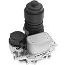 059115397AJ Engine Oil Filter Assembly New for VW 2008-16 Phaeton and 2007-10 Touareg 3.0TDI, for Audi 2008-12 A4/Quattro/Avant, 2008-11 A5 Quattro/S5 2.7TDI/3.0TDI and 2010-2015 Q7 3.0TDI