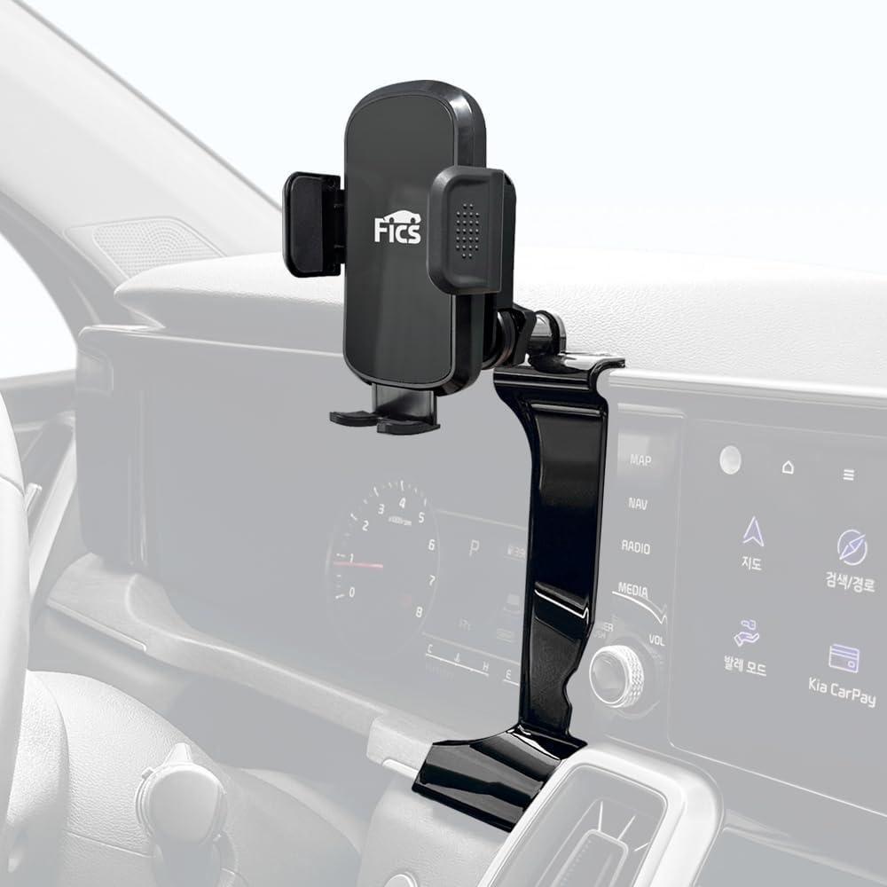 FICS Car Phone Holder for Kia Sorento 2021 2022 2023  Custom-Fit Mount for Seamless Display Integration, Interior Accessories for Navigation Use, Stable Driving View