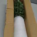 VIERENA 17.5" Artificial Eucalyptus Stems in Glass Vase with Faux Water,Fake Plant Eucalyptus Leaves White Seeds for Centerpiece Table Decorations Farmhouse Wedding Home Greenery Decor (Sage Green)