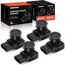 A-Premium 4-PC Reverse Backup Parking Assist Sensor Compatible with Select Honda Models - Odyssey 2011-2017, Pilot 2012-2015, Replace# 39680TK8A11, 39680TK8A01