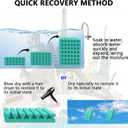 Sound Proof Foam Panels for Walls,Soundproof wall panels,Acoustic Foam Panels,Insulation Studio Soundproofing Fire Resistant Noise Absorbing for Studio, Office, Home Blue (GZ-L 12" X 12" X 1", 36PACK)