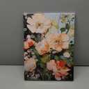 Botanical Flowers Canvas Wall Art Botanical Painting Modern Floral Poster Print Gallery Style Home Decor Painting for Living Room Bedroom Bathroom 12x16 Inch Ready to Hang (Green Leaves and Flowers)