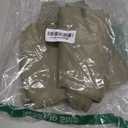 OQQ Women Yoga Jumpsuits Ribbed Crew Neck Sleeveless Bell Bottoms Flare Jumpsuits (Large, Sauerkraut)