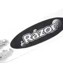 Razor A5 Lux Kick Scooter for Kids Ages 8+ - 8" Urethane Wheels, Anodized Finish Featuring Bold Colors and Graphics, for Riders up to 220 lbs