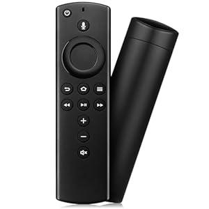 Replacement Voice Remote Control Fit for Fire Smart TV(3rd Gen)/ Cube(2nd Gen), Smart TVs Stick (2nd Gen)/ Stick Lite/ 4K, Not for Roku Samsung TV