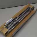 Shower Curtain Rod Adjustable 43-78 inch, 1"Diameter Spring Tension Curtain Rod No Drill, Anti-Rust Non-Slip Shower Rod, Black Shower Curtain Rod for Bathroom Tension