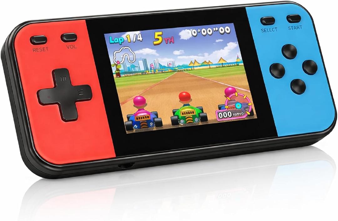 Retro Handheld Game Console, 240 Classic Retro Video Games Preloaded for Kids, Portable Gaming Player with Rechargeable Battery, 3.0" LCD Screen, Pocket Player Travel Games Arcade