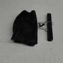 Wig Bags Storage With Hanger- 3PCS Hair Extensions Storage Bag Hair Hangers For Extensions Hairpieces Storage Holder (black) (23.6 INCH)