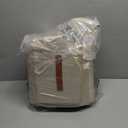 Baesyhom 8 Pcs 16.5" Closet Drawers and Large Size Clothes Storage Bins Push-Out Storage Stackable Shelf Drawers with See-Through Window Closet Organizers for Bedroom, Living Room, Under Bed, Beige