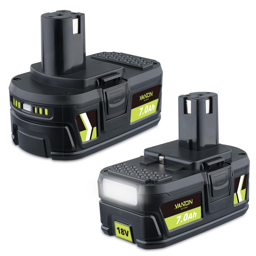 18VLithium 7.0Ah 2 Batteries