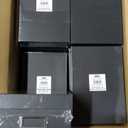 Simply Tidy Photo Storage Box Store and Protect Pictures, Documents, and Prints - Black, Bulk 12 Pack