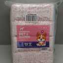 Disposable Dog Diapers Female 90 Count Puppy Diapers Female (Waist 11-18 in M) Super Absorbent Small Doggie Diapers for Heat Excitable Urination or Incontinence - Pink