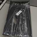 Adjustable Mobile CPU Stand, Ventilated Computer Tower Stand with 4 Caster Wheels Fits Most PC Tower, Under Desk CPU Holder PC Floor Cart Computer Riser for Students and Gamers (Black)