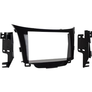 Metra 95-7357HG Double DIN Dash Kit for 2013- Hyundai Elantra GT (High Gloss Black)
