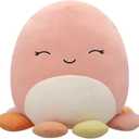 Squishmallows Original 12in Melina The Happy Peach Octopus  Official Jazwares Plush (Medium-Sized)