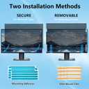 [2 Pack] 18.5 Inch Privacy Screen for Computer Monitor Blue Light Screen Protector Anti Glare Anti-Scratch Monitor Privacy Shield Screen 18.5 Inch 16:9 Aspect Ratio