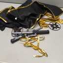 Kids Ninja Costume - Dragon Ninja Set with Plastic Toy Accessories for Halloween Boys Girls Cosplay (Medium ( 5  6 yrs))