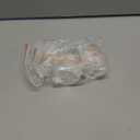 Miayon 6Pcs 0.18 oz Small Travel Lotion Containers with lids Glass Sample Empty Round Cosmetic Jar Bottles for Creams Makeup Lotion Toiletries Storage (White, 5 gram)