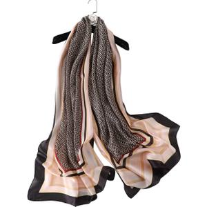 Silk Scarf Mulberry Silk Fashion Scarves Long Lightweight Shawl Wrap  (W06)