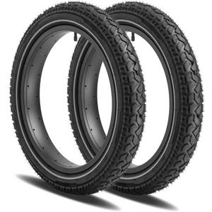 Allscape 20x3 Fat Bike Tires  Heavy Duty 20 Inch Fat Tire for MTB & EBikes, Durable All-Terrain Directional 2X Thicker Than Stock Tires  2 Pack  USA Customer Support
