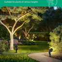 EDISHINE Low Voltage Landscape Lighting Kit, 3.2W LED Pathway Lights & 3.2W 240LM Spotlight, 12V Outdoor Path & Spot Lights with Connectors, Aluminum Waterproof for Walkway Yard Garden Path