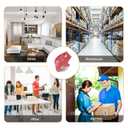 Heavy Duty Packaging Tape, 1.88" x 30 yd, Designed for Packing, Shipping and Mailing, Strong Seal on All Box Types, 1.5" Core, Clear, 6 Roll with Dispenser