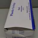 Plastic Syringe with Cap Individually Package Sealed, Liquid Measuring Syringe Suitable for Industrial Scientific Labs, Feeding Pet (30*5ml)