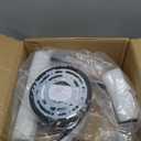 10 Inch Modern Ceiling Light, 24W LED Dimmable Ceiling Light with Remote Control, 3000-6000K Color Temperature Adjustable, Black Small Chandelier for Bedroom, Entryway, Hallway, Kitchen