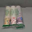 Richboom Christmas Cups, 100 Count 8 oz Disposable Christmas Coffee Cups Holiday Paper Coffee Cups Hot Chocolate Bar Supplies for Merry Christmas or New Year Party Decorations