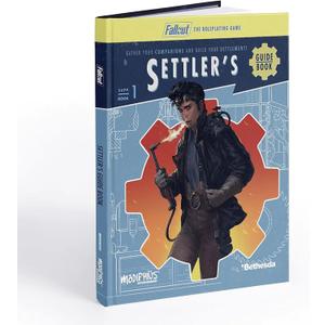Modiphius: Fallout: The Roleplaying Game Settler's Guide Book - Expansion Hardcover RPG Book, Content for Players & Gamemasters, 192 Pages