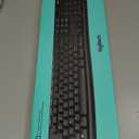 Logitech MK270 Wireless Keyboard and Mouse Combo for Windows, 2.4 GHz, 8 Multimedia Keys, PC, Laptop, Wireless Keyboard Compact Mouse Combo - Black (1 Pack)