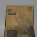 Brizled C9 Christmas Lights, 16ft 25 LED Faceted C9 Warm White Christmas Lights, Connectable Indoor Outdoor Xmas String Light, 120V UL Certified for Tree, Yard, Garden, Porch, Party & Holiday Decor