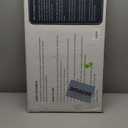 Greenturf Large Diatomite Stone Bath Mat, Premium Non-Slip Natural Diatomaceous Earth Bathtub Fast Drying Mats for Bathroom Floor (30" x 17" White)