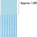 TTZ Hospital Curtain with Flat Hooks for Hospital Medical Clinic SPA Lab Cubicle Curtain Divider Privacy Screen (Color : Dark Blue, Size : 1(5ft Wide x 7ft Tall))