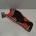 Kuoser Waterproof Dog Coat, Reversible Dog Jacket for Medium Dogs, Adjustable Durable Doggie Winter Coat Warm Puppy Cold Weather Apparel from Small to Large Breed, Bright Red M (Medium (Pack of 1))