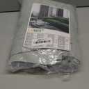 LAMIT Light Sage Linen Sheer Curtains for Bedroom, Faux Linen Textured Light Filtering Drapes Back Tab and Rod Pocket Boho Burlap Panels for Farmhouse/Living Room, 2 Panels, 52 x 84 Inch