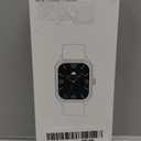 Smart Watch for Men Women Compatible with iPhone Samsung Android Phone 1.83 inch Full Touch Screen IP68 Waterproof Bluetooh Fitness Tracker Heart Rate/Sleep Monitor, Black