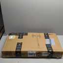 WALI Floor TV Stand with Power Outlet, Tall TV Stand Mount for 32-75 inch TV up to 110 lbs, Swivel and Height Adjustable TV Stands with Wood Base for Bedroom, Office(TVDVD-7P), Black