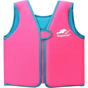 Vine Kids Swim Vest Toddler Learn to Swim Floatation Jackets Training Vest for Boys Girls (3-5 Years, Pink)