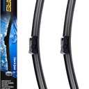 2 x OEM Quality Wiper Blades for Volkswagen Jetta 2005 2010/Volkswagen GTI 2006-2013, OE Genuine Style (24" + 19" Front Wiper Blades)