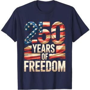 250 Years of Freedom T-Shirt Small