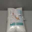 Nestl 4 Pack Toddler Pillow for Sleeping 13 x 18, Small Kids Pillow for Travel, Car, School, Nap, & Toddler Bed, Machine Washable Soft Cotton Toddler Pillow 2 Year Old and Up - White