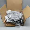 Astercook Non Stick Pots and Pans Set, Healthy Non-Toxic Titanium Induction Kitchen Cookware Sets for Cooking with Frying Pans, PFAS/PTFE/PFOA & PFOS Free, Black, 19 Pcs