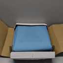 BONZER Outdoor Waterproof Curtains for Patio Wide Grommet Light Filtering Outside Curtains for Gazebo, Porch, Pergola, Pavilion, 1 Panel, 110W x 120L inch, Teal