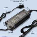 AC to DC Converter 180W 15A 110V to 12V Power Adapter with Fast Cooling Fan, Car Cigarette Lighter Socket Power Supply for Car Vacuum, Refrigerator, Inflator