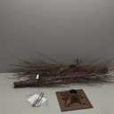 Hairui Lighted Brown Alpine Tree with 810L Warm White Fairy Lights 6FT, Twig Tree with Lights for Indoor Outdoor Home Christmas Winter Holidays Party Decoration